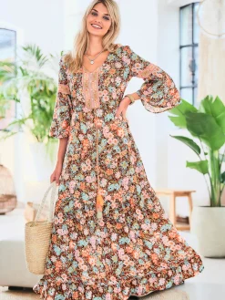 Linea Tesini Robes<Robe imprimée agréables à porter