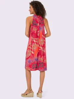 Linea Tesini Robes<Robe imprimée avec motif paisley