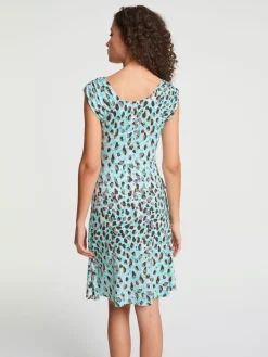 Ashley Brooke Robes<Robe imprimée effet cache-cœur tendance