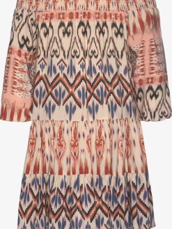 Buffalo Robes<Robe imprimée encolure carmen tendance