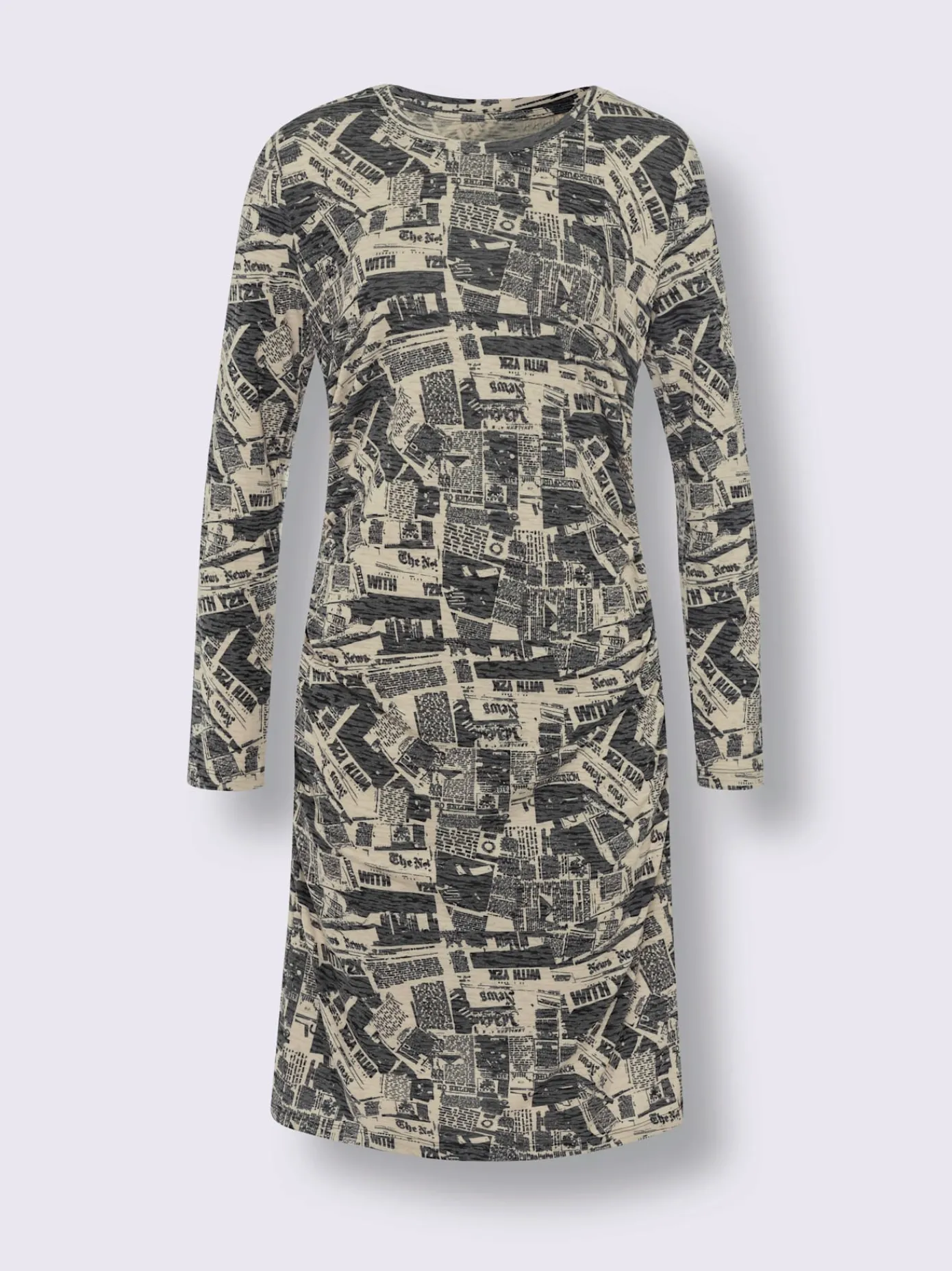 Mandarin Robes<Robe imprimée imprimé moderne