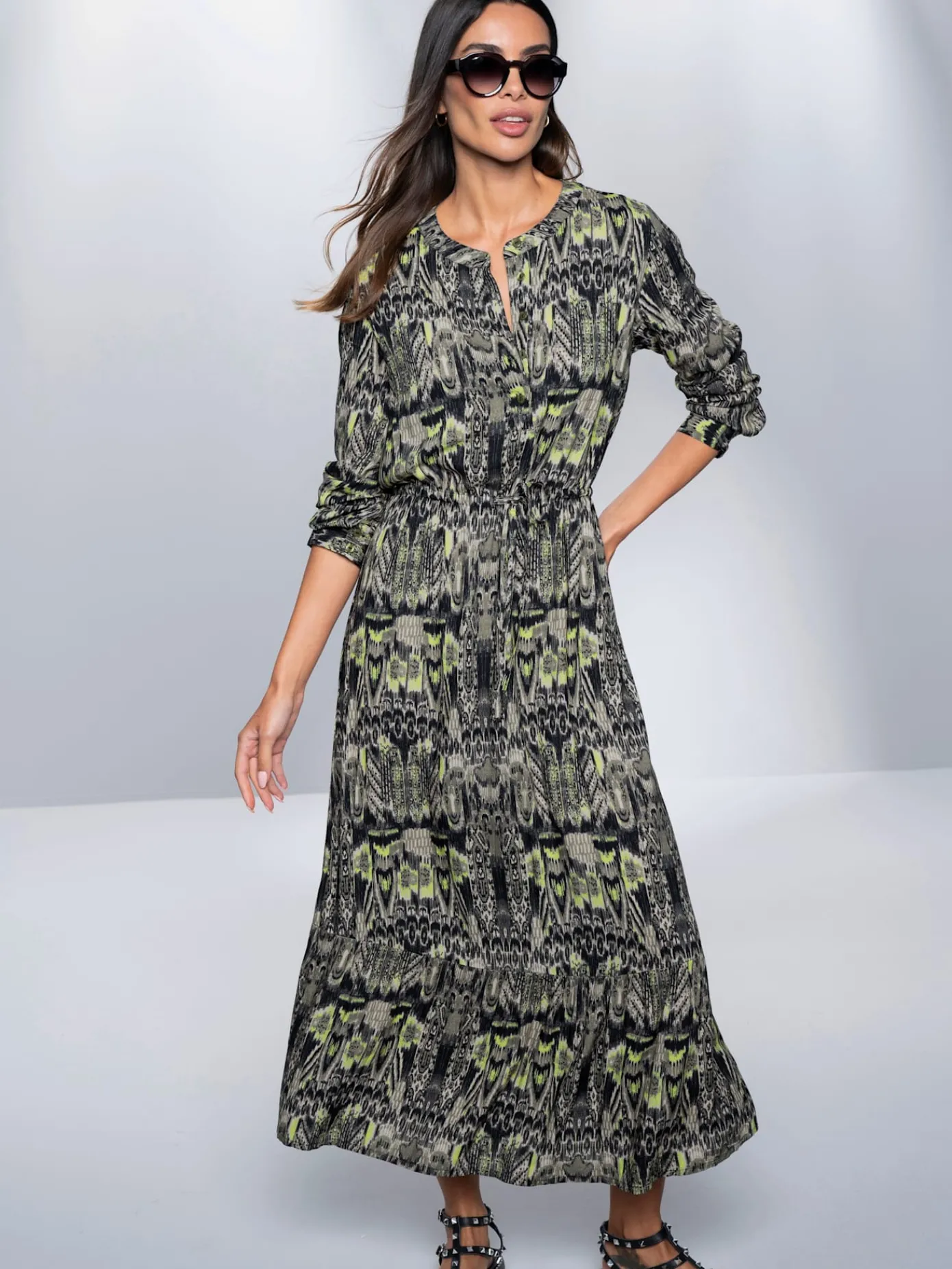 Rick Cardona Robes<Robe imprimée imprimé moderne