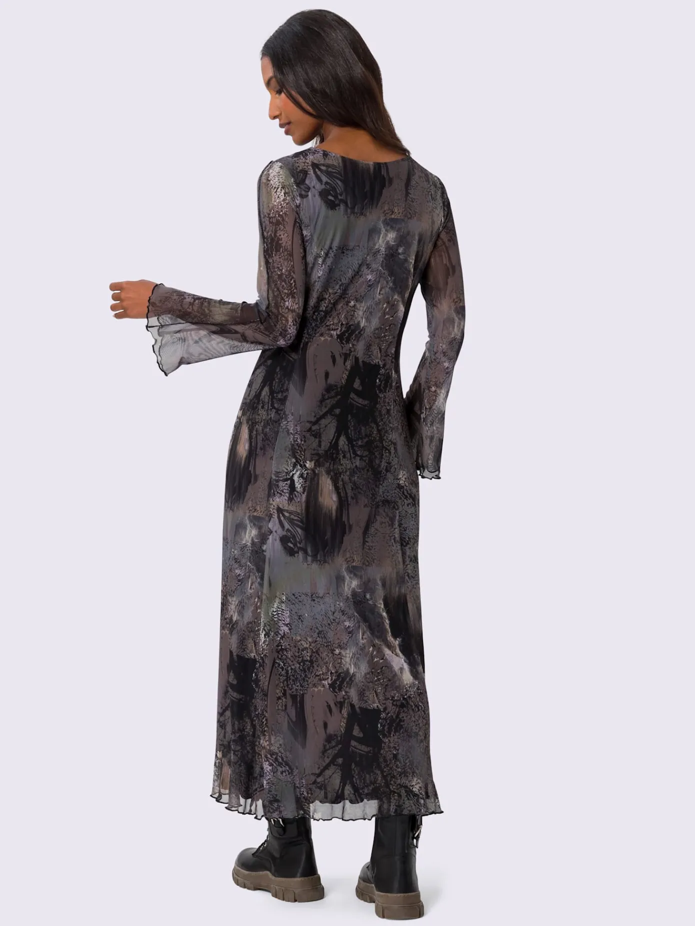 Mandarin Robes<Robe imprimée imprimé tendance