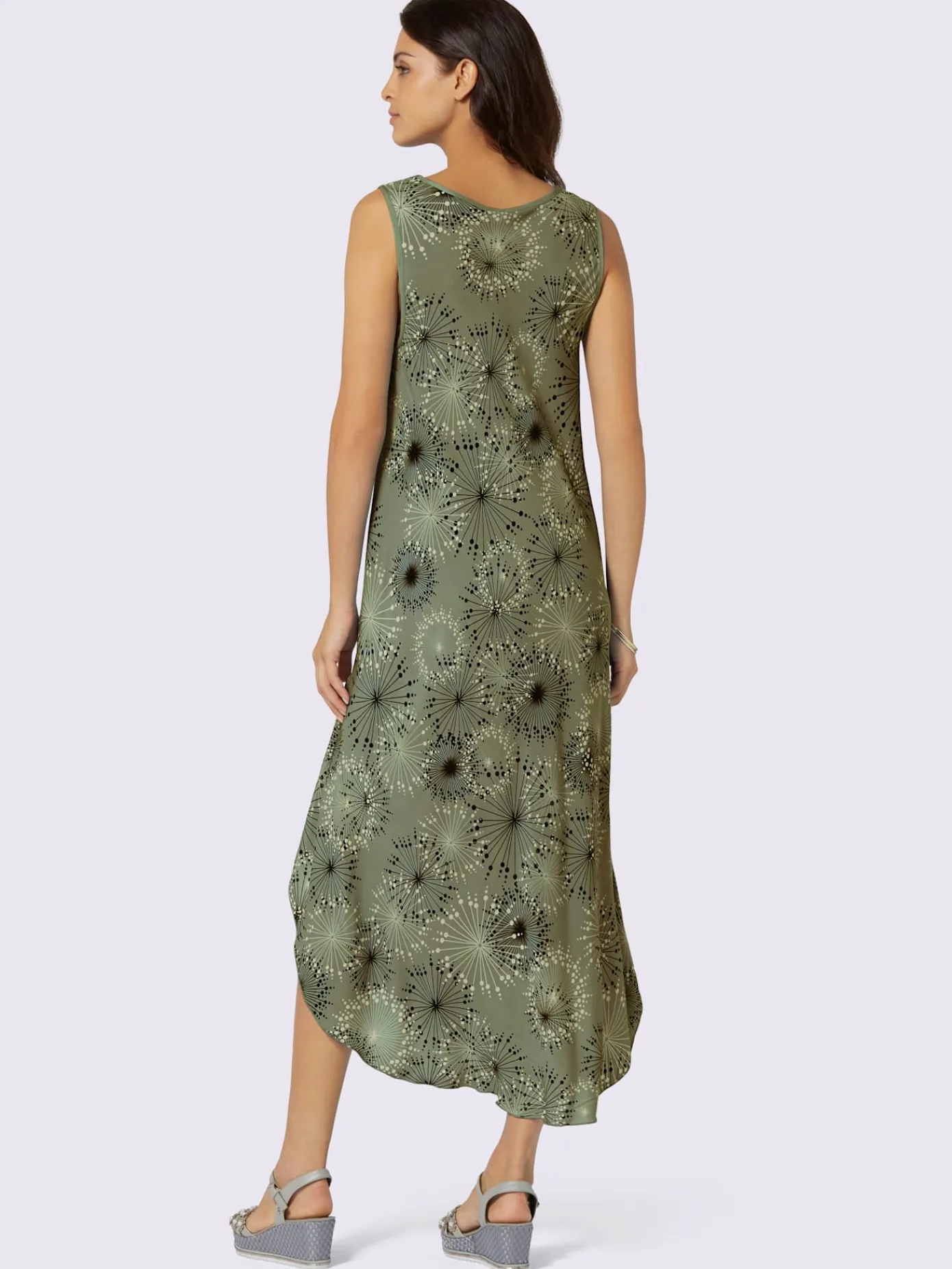 Tenues De Cérémonie|Robes<Robe imprimée pure viscose