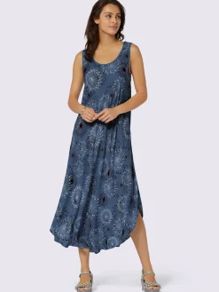 Tenues De Cérémonie|Robes<Robe imprimée pure viscose