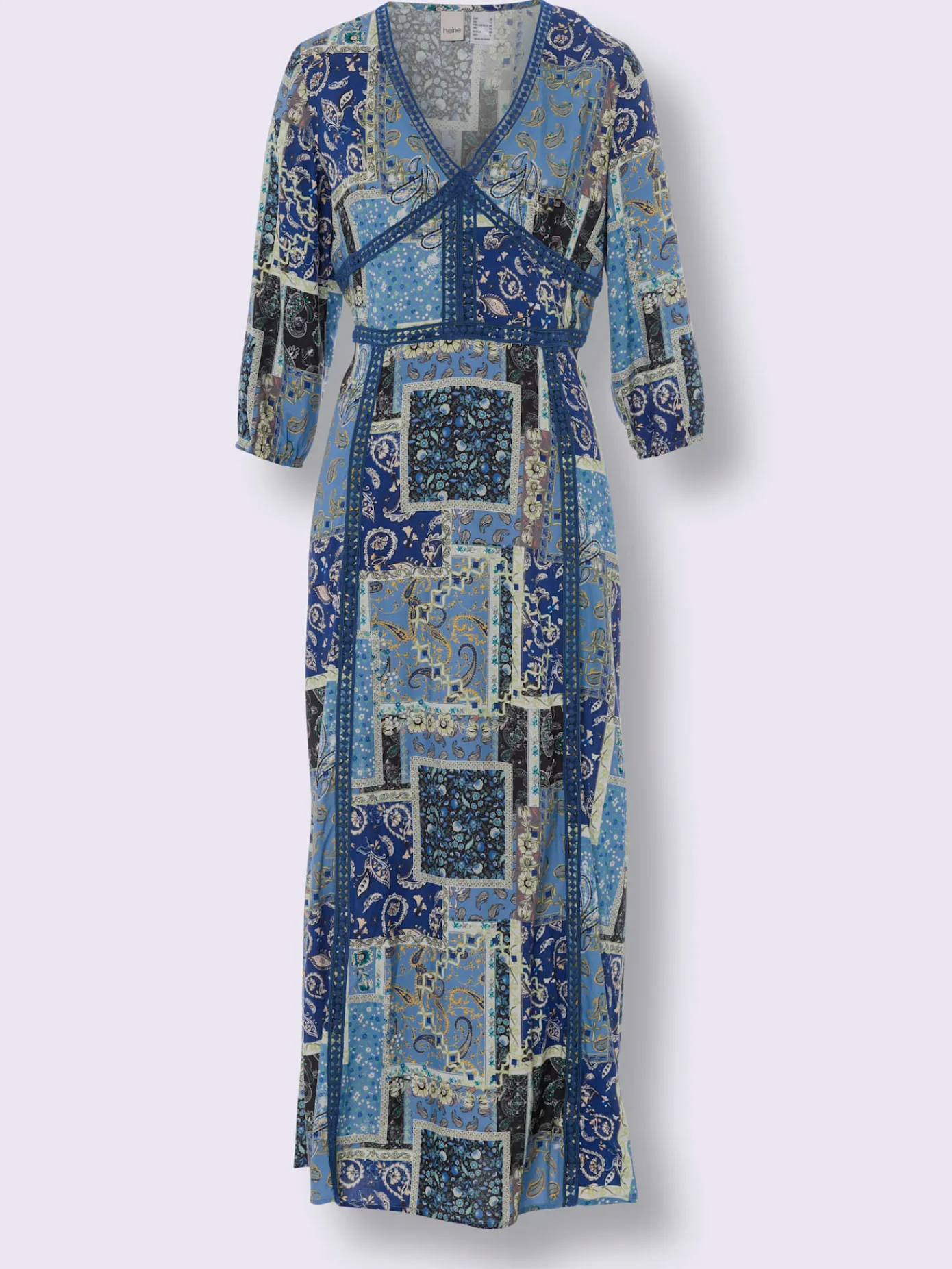 Linea Tesini Robes<Robe imprimée pure viscose