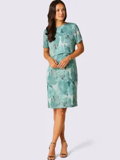 CREATION L PREMIUM Robes<Robe imprimée qualité soie