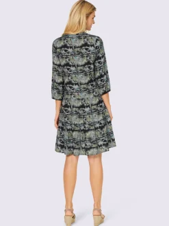 Linea Tesini Robes<Robe imprimée qualité tissée