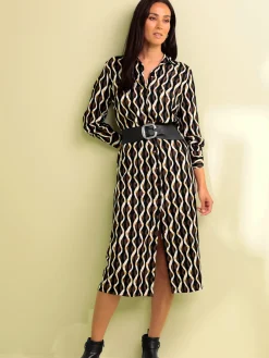 Rick Cardona Robes<Robe imprimée qualité tissée