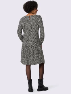 Linea Tesini Robes<Robe imprimée qualité tissée