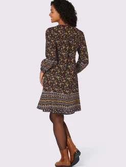 Robes<Robe imprimée qualité tissée