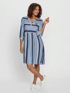 Collection L Robes<Robe imprimée viscose (ecovero)