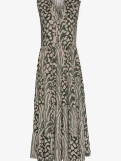 LASCANA Robes<Robe longue avec encolure ronde