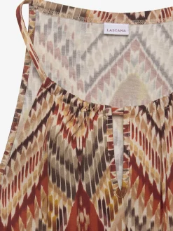 LASCANA Robes<Robe longue bretelles fines, à nouer sur le côté