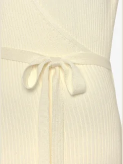 LASCANA Robes<Robe longue cache-cœur en tricot