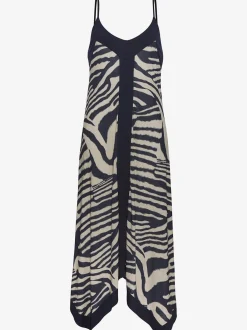 LASCANA Robes<Robe longue col v profond