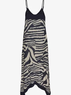 LASCANA Robes<Robe longue col v profond