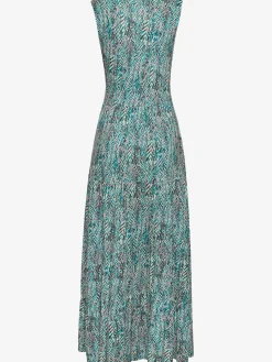 Vivance Robes<Robe longue encolure en v