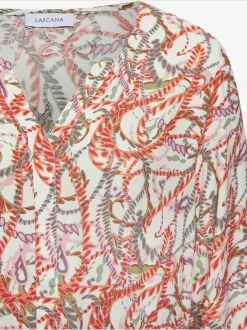 LASCANA Robes<Robe longue encolure en v