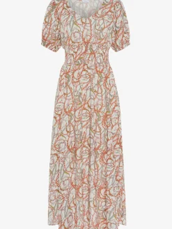 LASCANA Robes<Robe longue encolure en v dégagée