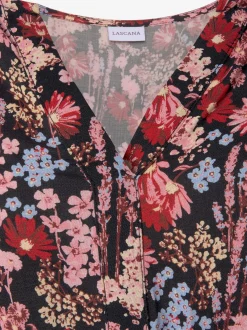 LASCANA Robes<Robe longue encolure en v