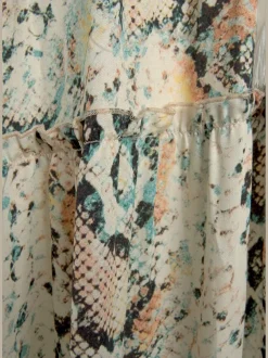 Buffalo Robes<Robe longue encolure en v dégagée devant et au dos