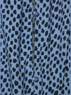 LASCANA Robes<Robe longue encolure haute froncée