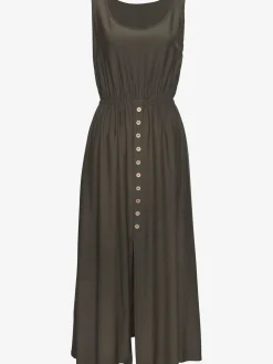 LASCANA Robes<Robe longue encolure ronde dégagée