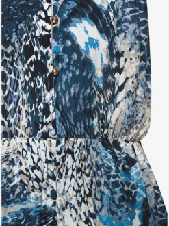 LASCANA Robes<Robe longue encolure ronde légèrement froncée