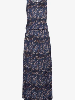 Vivance Robes<Robe longue encolure ronde