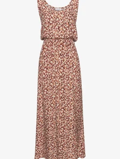 Vivance Robes<Robe longue encolure ronde et au dos dégagées