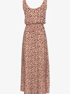 Vivance Robes<Robe longue encolure ronde et au dos dégagées