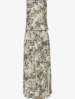 Vivance Robes<Robe longue encolure ronde