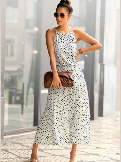 Buffalo Robes<Robe longue fines bretelles spaghetti