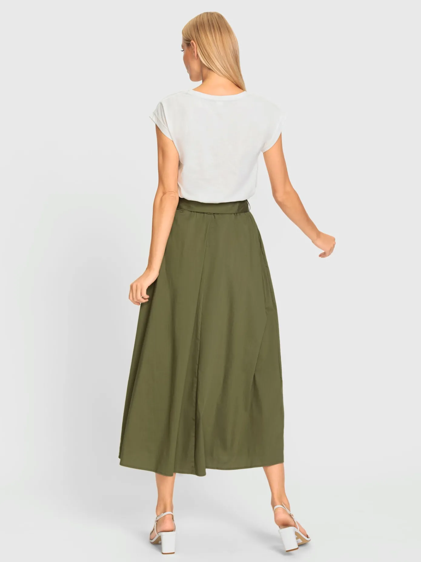 Rick Cardona Robes<Robe longue haut et jupe en différents matériaux