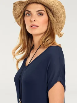 Linea Tesini Robes<Robe longue look décontracté moderne