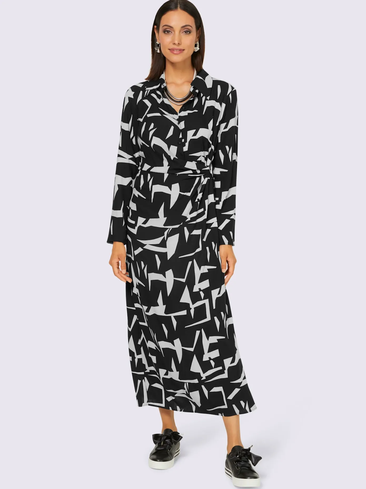 Rick Cardona Robes<Robe longue qualité tissée