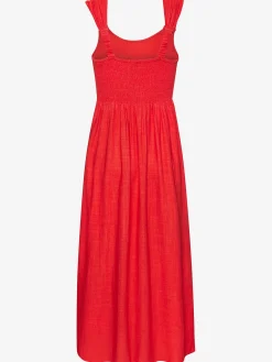 LASCANA Robes<Robe longue robe d'été imprimé avec encolure en v devant