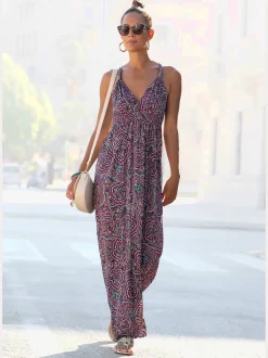 LASCANA Robes<Robe longue séduisante encolure réglable