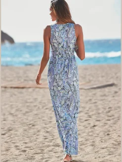 LASCANA Robes<Robe longue séduisante encolure réglable