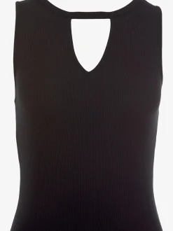 Buffalo Robes<Robe mi-longue découpes tendance à l'encolure