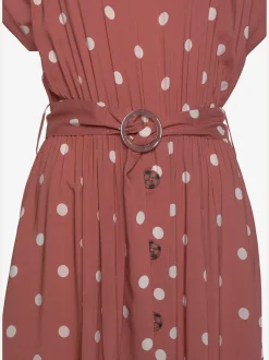 LASCANA Robes<Robe mi-longue encolure haute