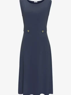 LASCANA Robes<Robe mi-longue encolure ronde