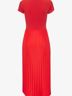 LASCANA Robes<Robe mi-longue encolure ronde