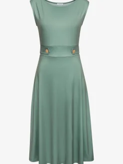 LASCANA Robes<Robe mi-longue encolure ronde