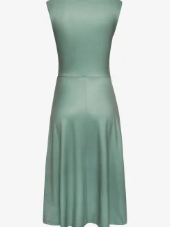 LASCANA Robes<Robe mi-longue encolure ronde