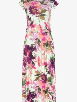 Beachtime Robes<Robe mi-longue encolure ronde