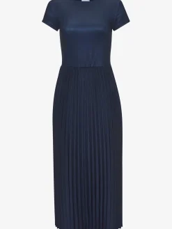 LASCANA Robes<Robe mi-longue encolure ronde