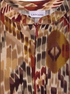 LASCANA Robes<Robe mi-longue glissière dissimulée devant