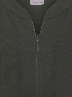 LASCANA Robes<Robe mi-longue minirobe avec glissière devant